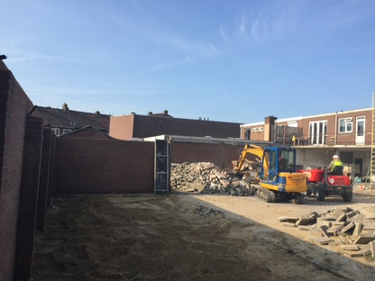 Nieuwbouwen van 22 Garageboxen