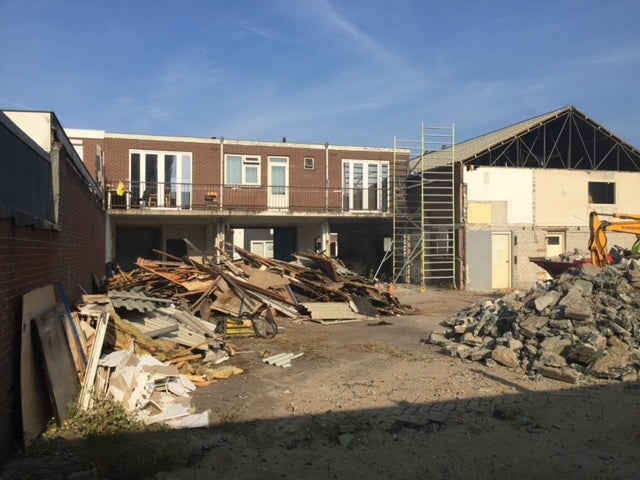 Nieuwbouwen van 22 Garageboxen