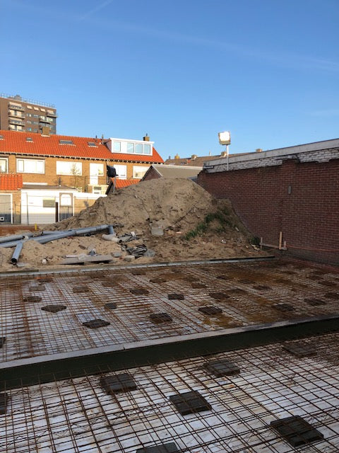 Nieuwbouwen van 22 Garageboxen
