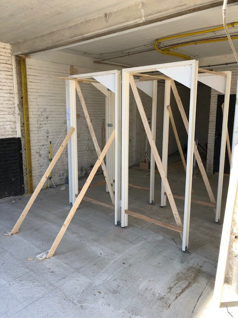 Nieuwbouwen van 22 Garageboxen